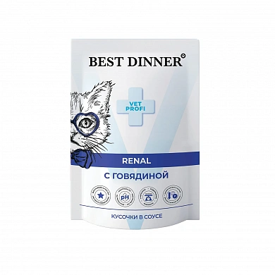 Best Dinner Renal Говядина, пауч  85гр