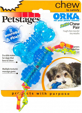 Petstages Набор Mini "Орка Косточка+гантеля"