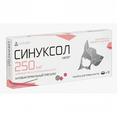 Синуксол таблетки 250мг/10таб.