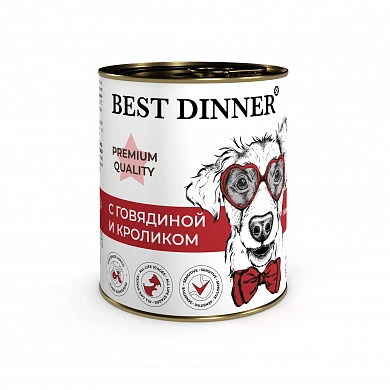  Best Dinner Меню  №3 с Говядиной и Кроликом