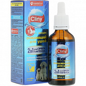 Cliny Очищающий лосьон для ушей 50мл