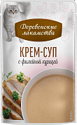 Деревенские лакомства Крем-суп с филейной курицей,35гр