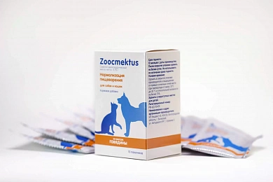 Zoocmektus Кормовая добавка для нормализации пищеварения(со вкусом говядины),1 саше