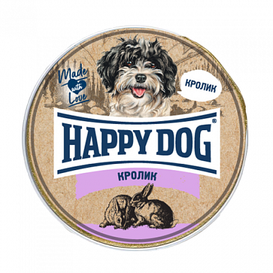 Happy Dog Supreme паштет для собак (Кролик)