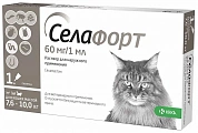 Селафорт 60мг  капли для кошек 7,5-10кг