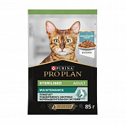 Pro Plan Sterilised Океаническая рыба в соусе,  85гр